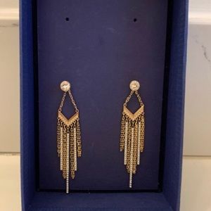 Swarovski crystal chandelier earrings